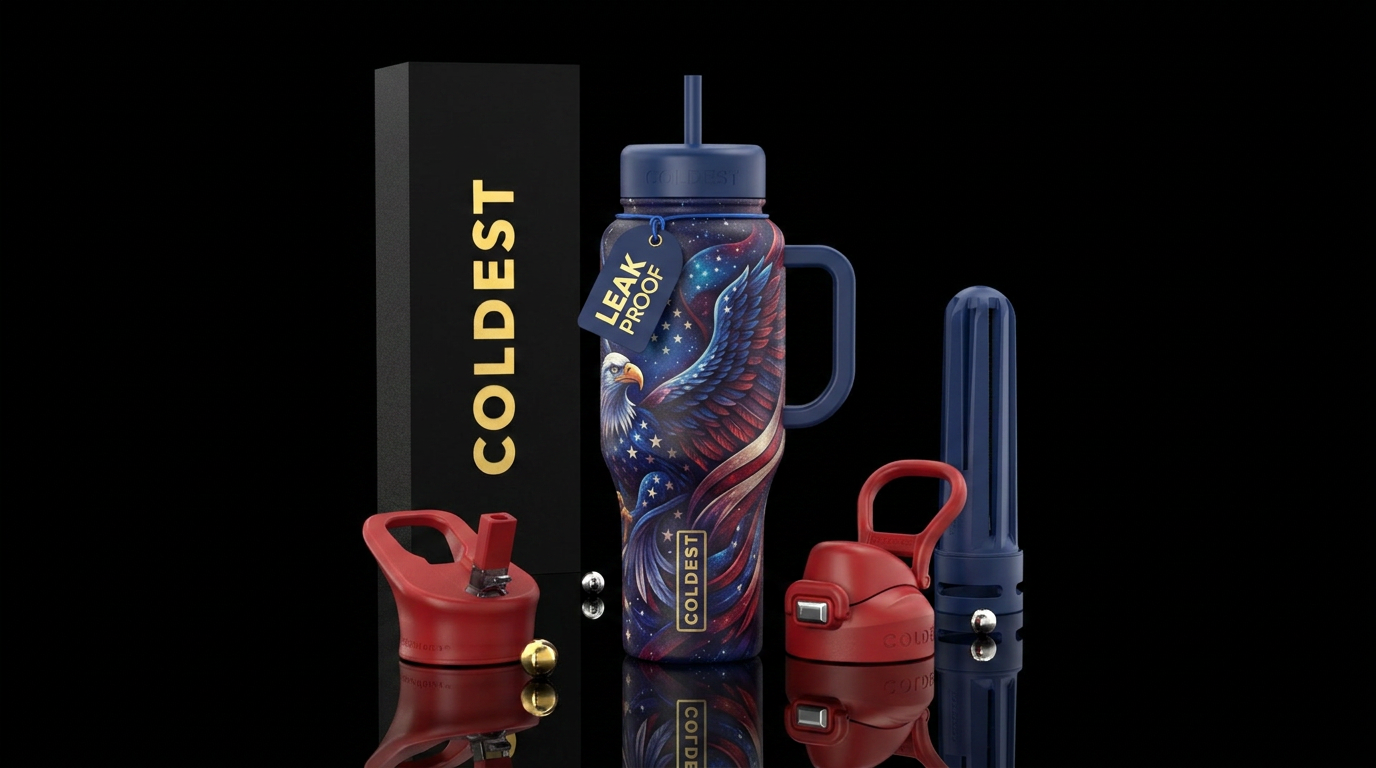 please show both the front and back of the bottle,... water bottle design