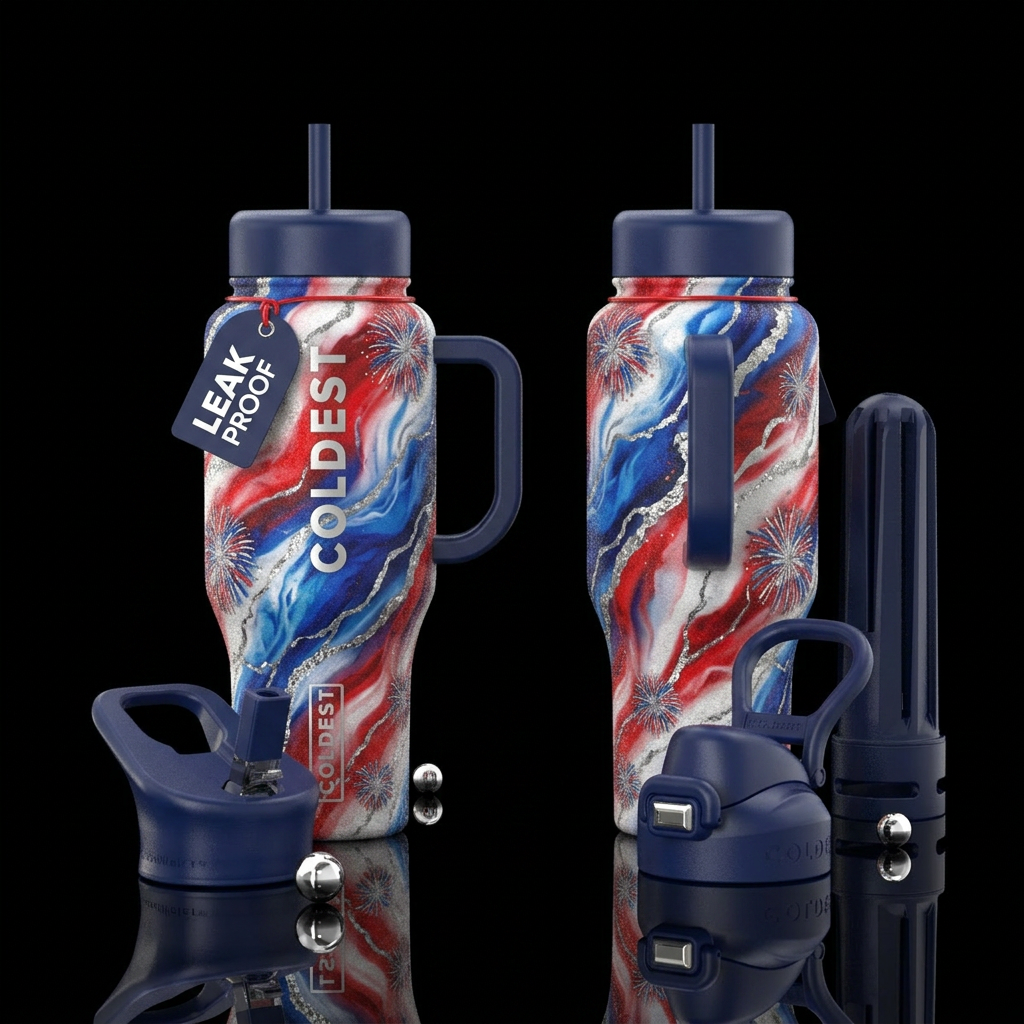 please show both the front and back of the bottle,... water bottle design