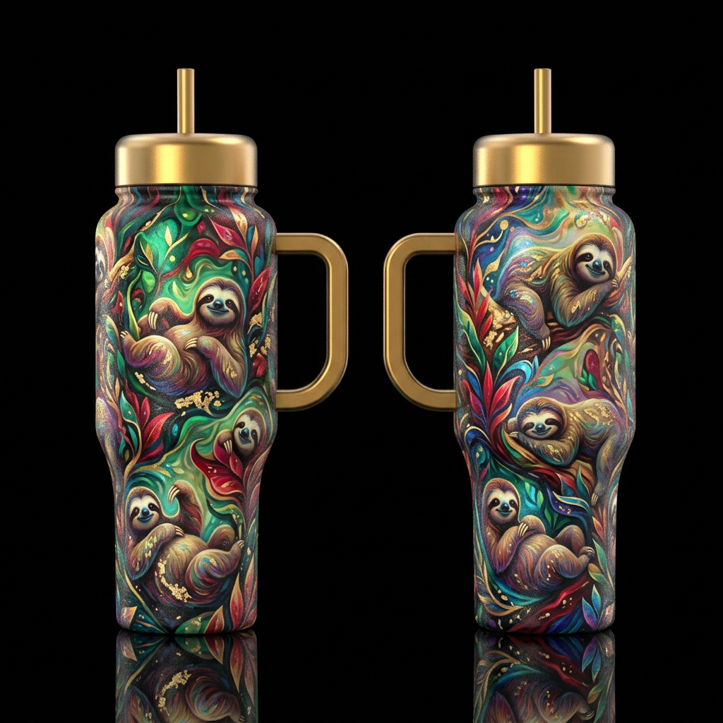 please show both the front and back of the bottle,... water bottle design