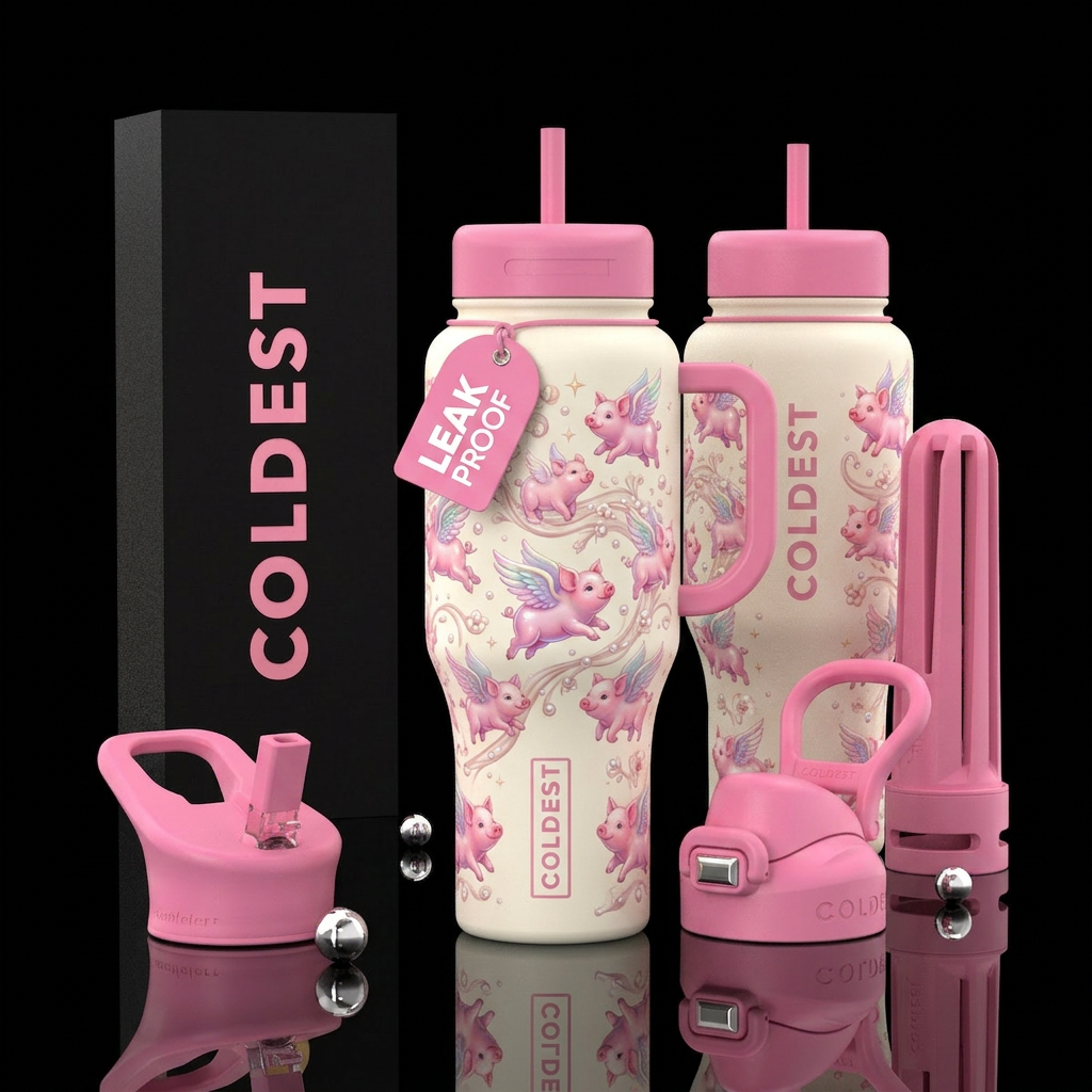 please show both the front and back of the bottle,... water bottle design