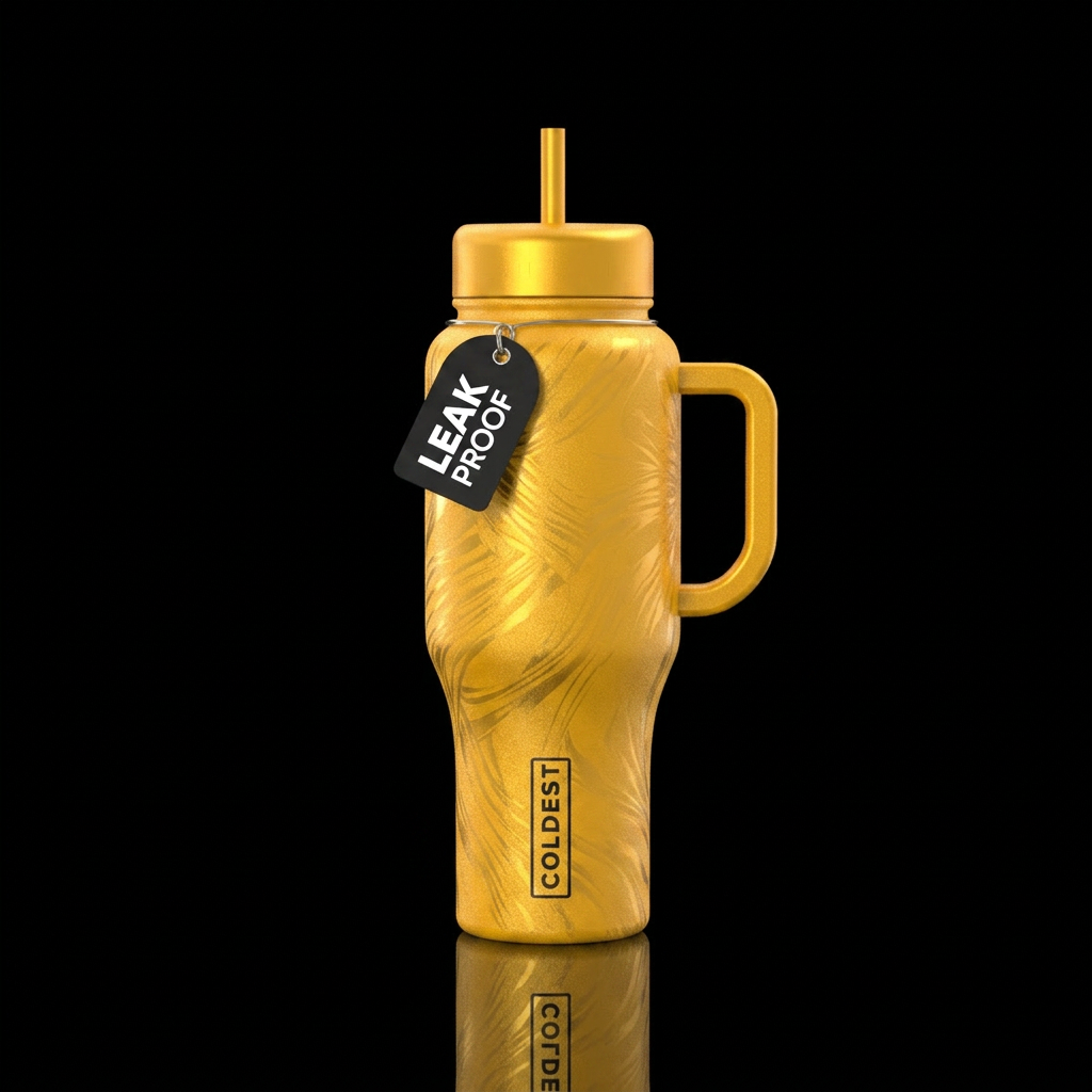 please show both the front and back of the bottle,... water bottle design