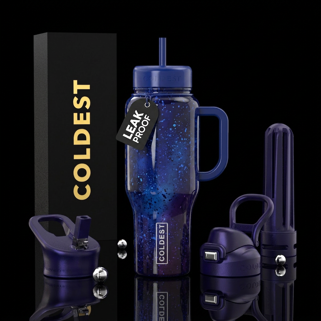 please show both the front and back of the bottle,... water bottle design