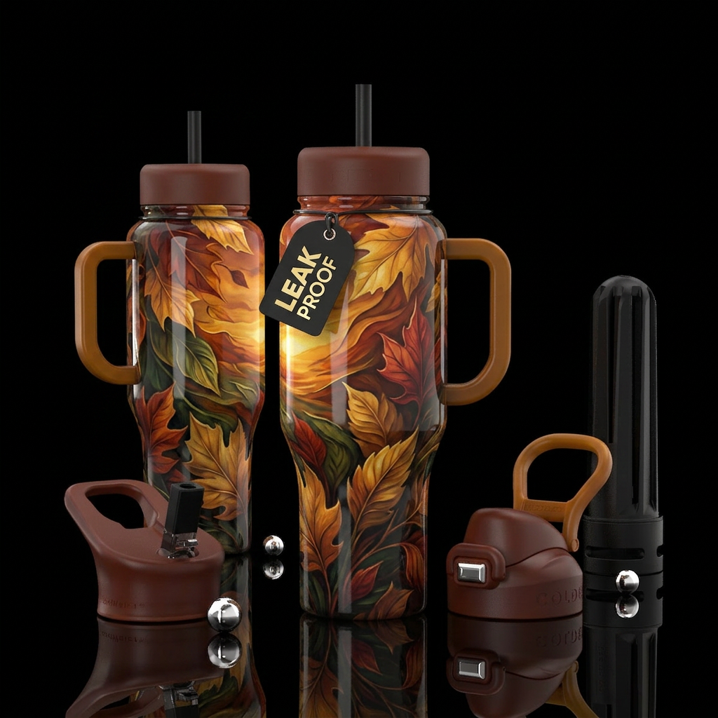 please show both the front and back of the bottle,... water bottle design