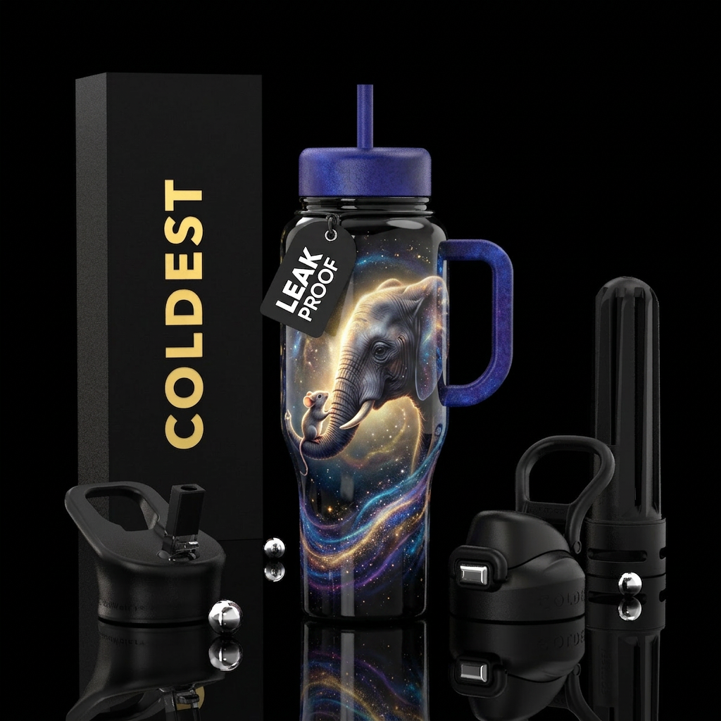 Friends for Life water bottle design