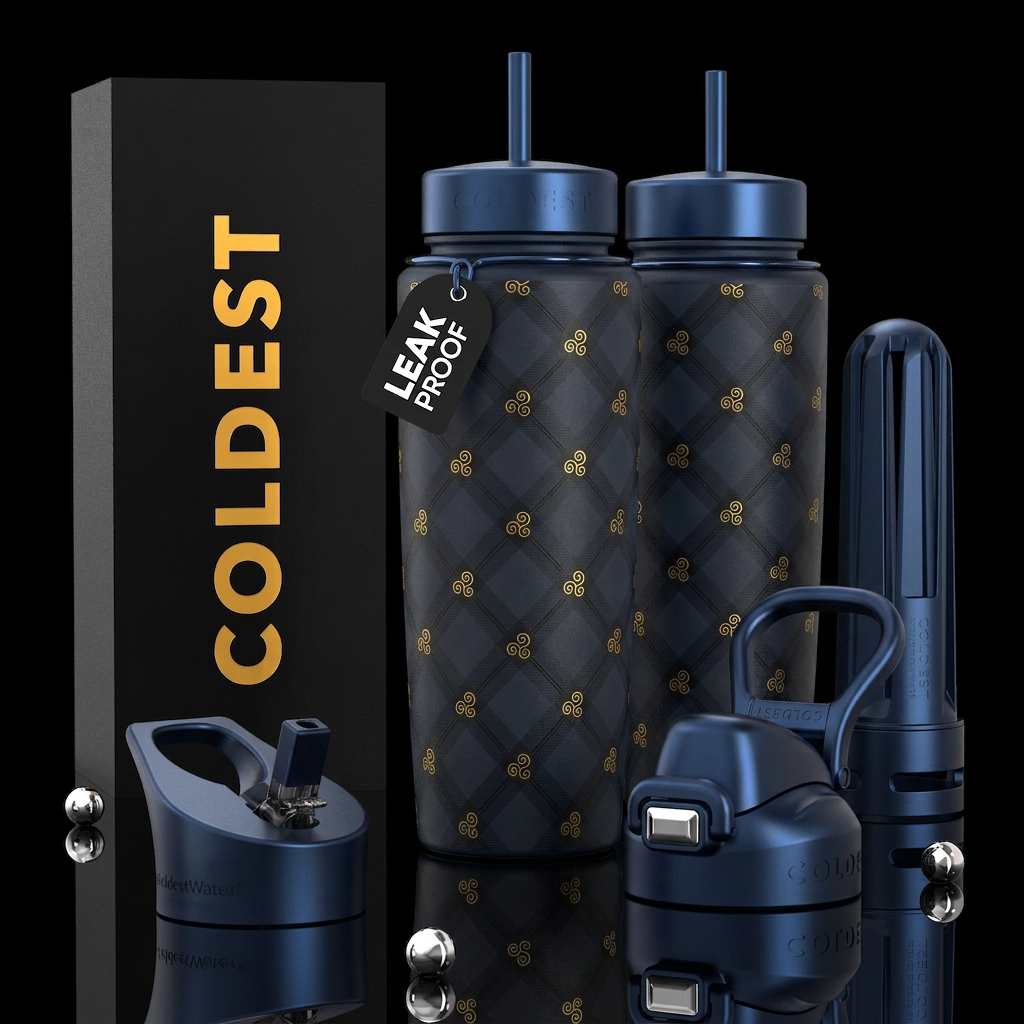 All Business water bottle design