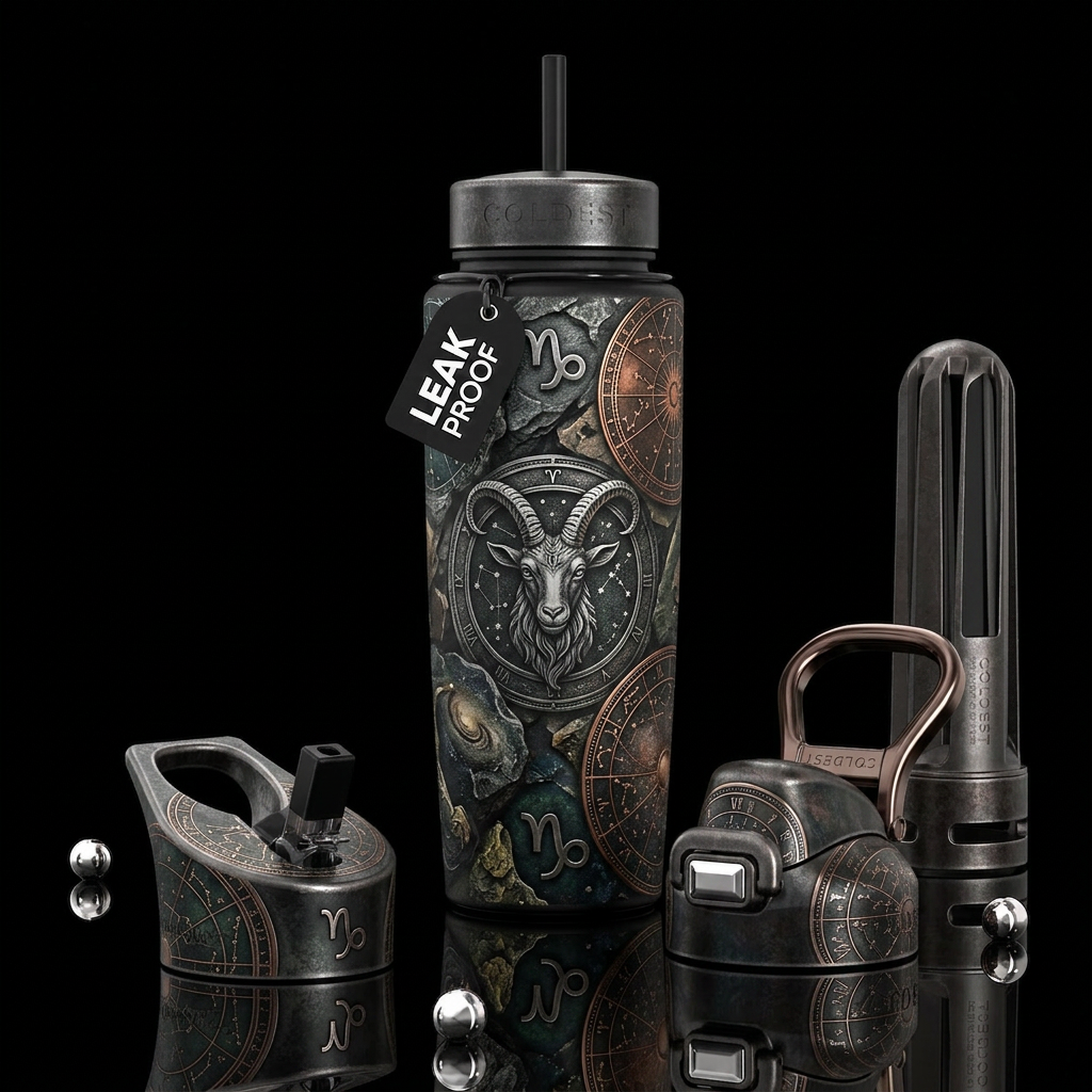 please show both the front and back of the bottle,... water bottle design