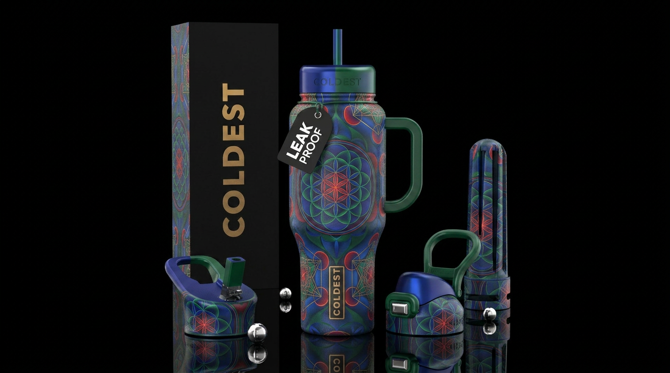Relaxation water bottle design