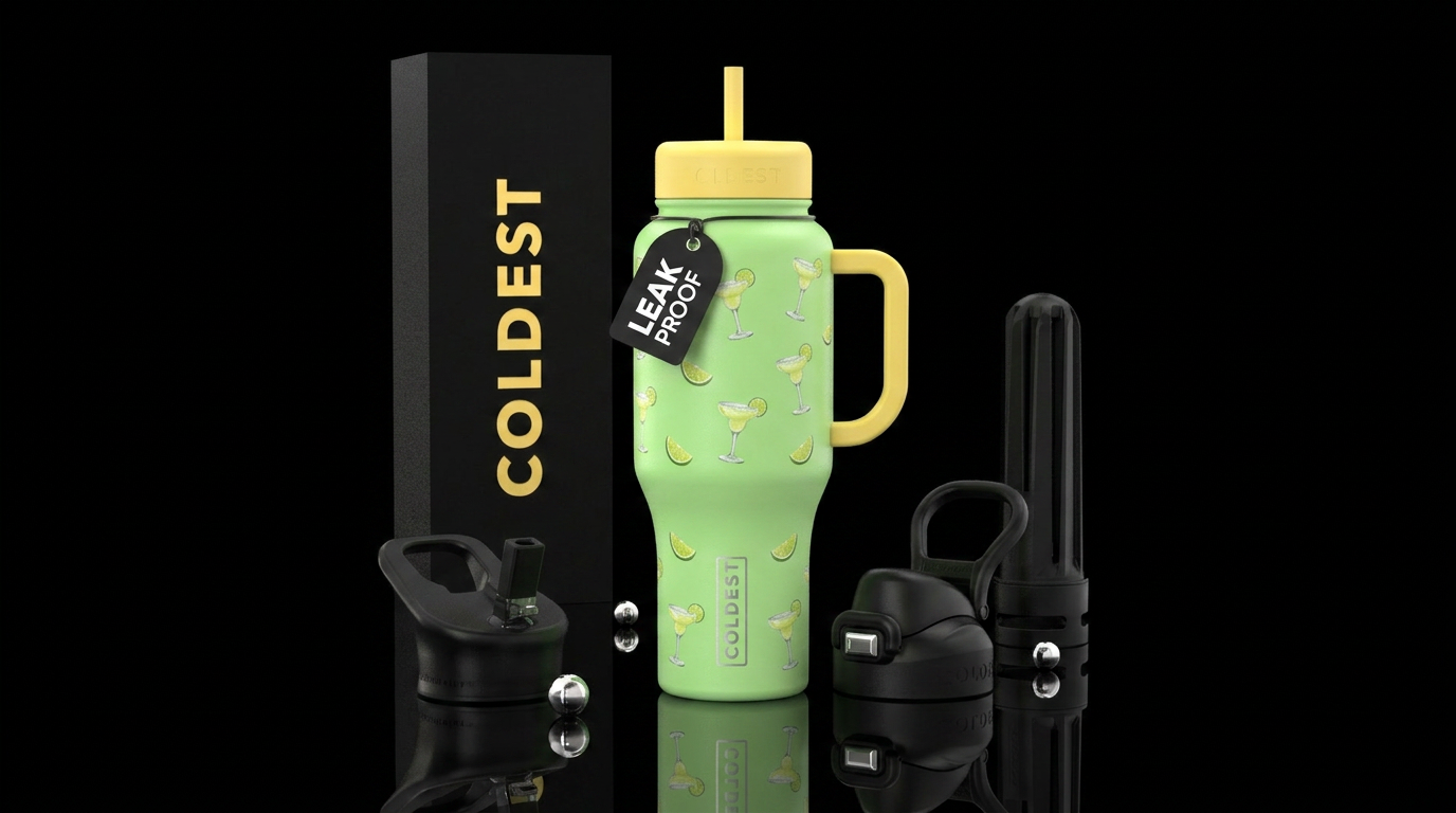 Margarita Party! water bottle design