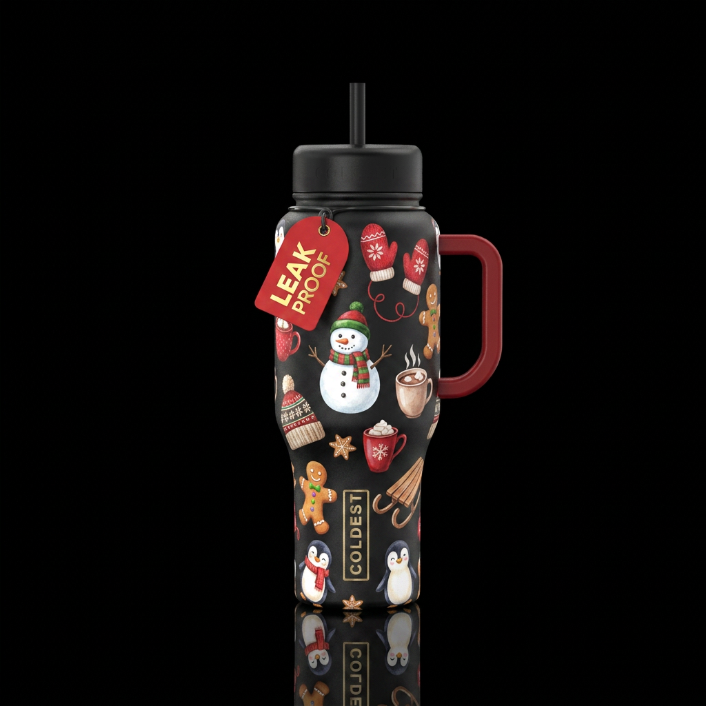 Bundle up water bottle design
