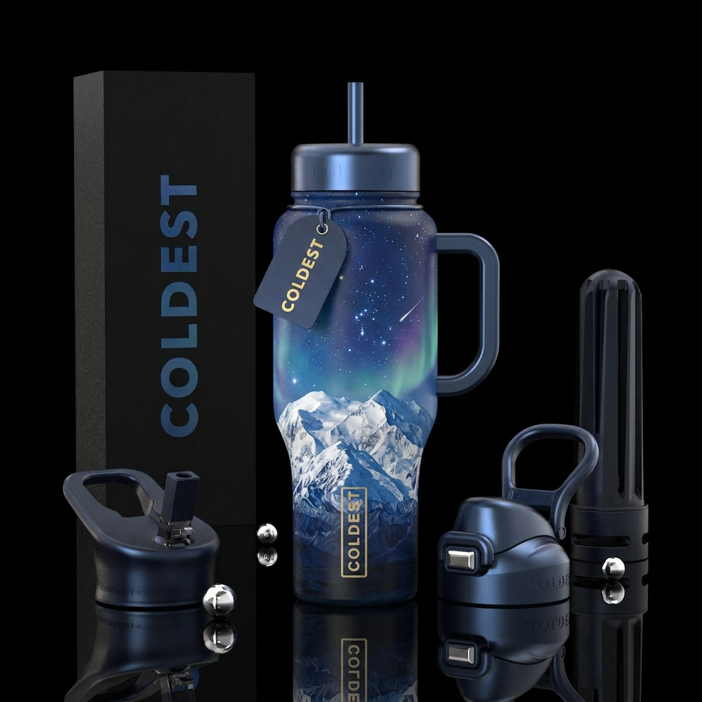 O’rion in Alaska water bottle design