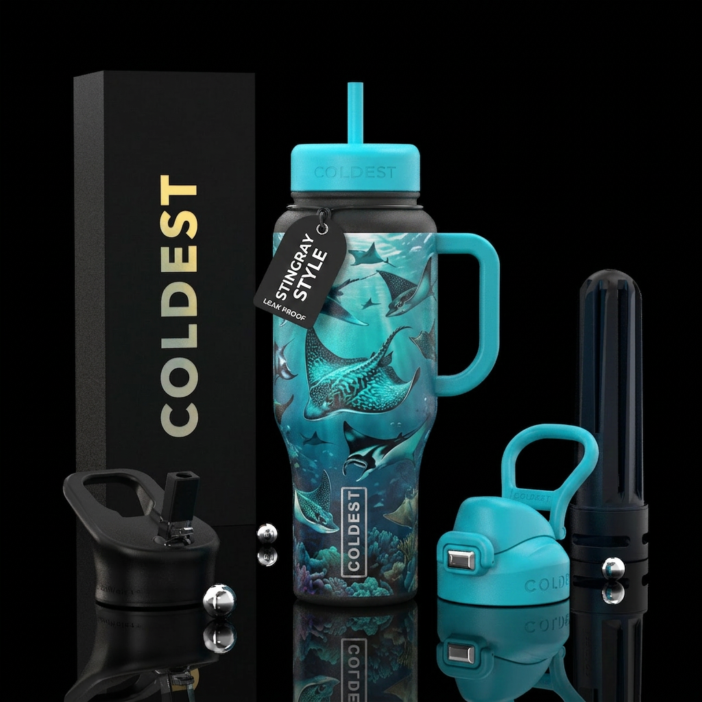 Stingrays water bottle design