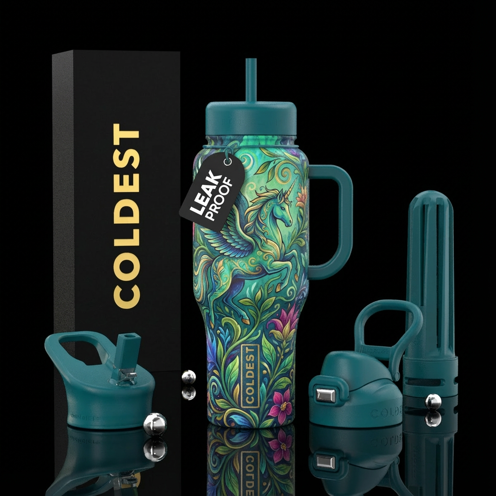 Pegasus water bottle design
