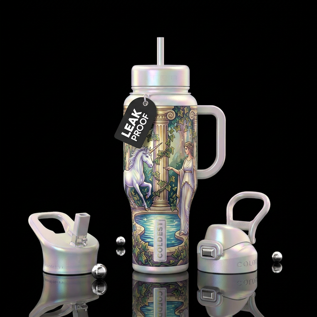 Unicorn dream water bottle design