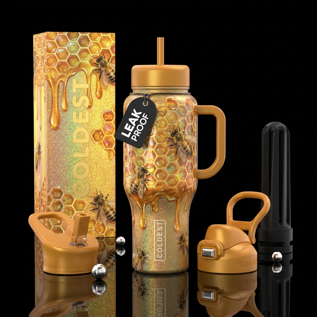 Bee Serious water bottle design