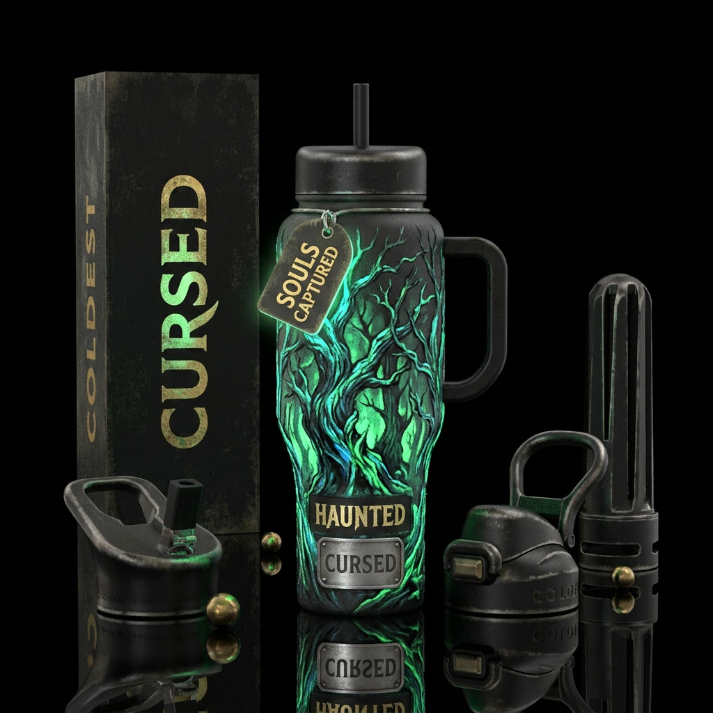 Cursed water bottle design