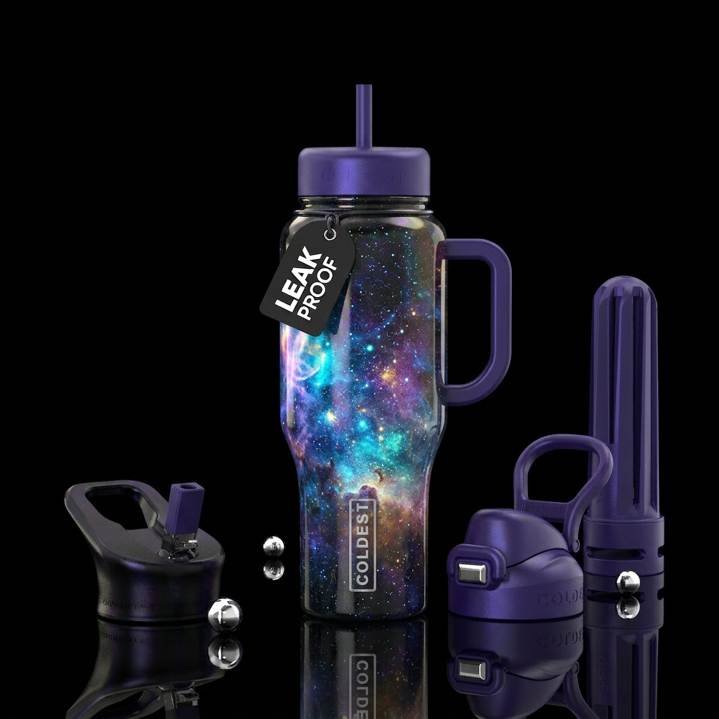 Galaxy  Formation water bottle design