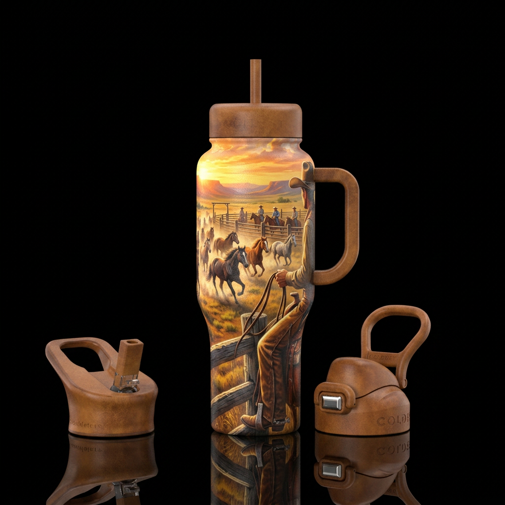 Free range water bottle design