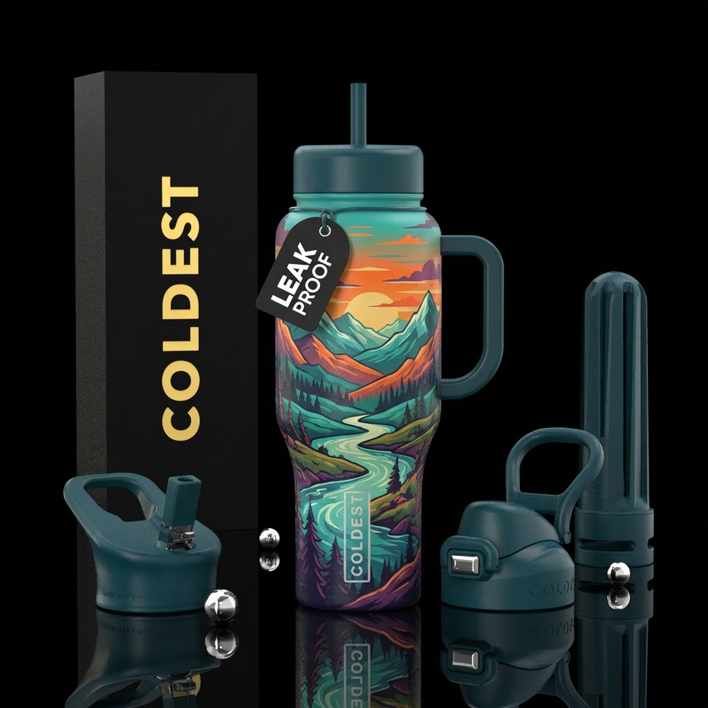 Great outdoors water bottle design