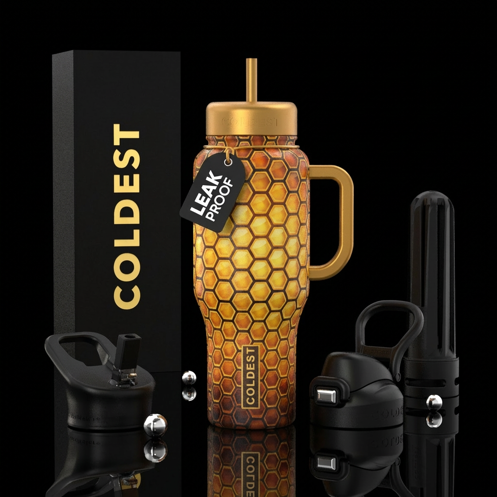 Honeycomb, water bottle design