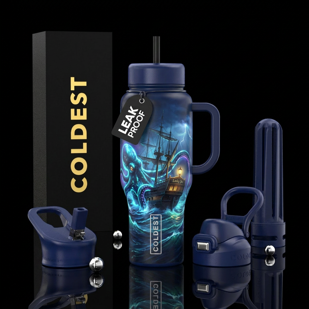 Leaky Joe water bottle design