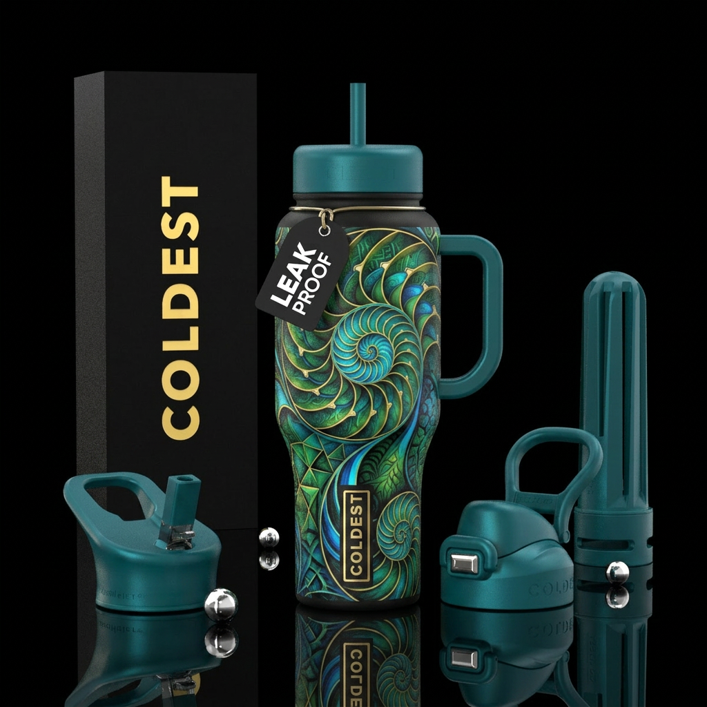 Natures ratio water bottle design