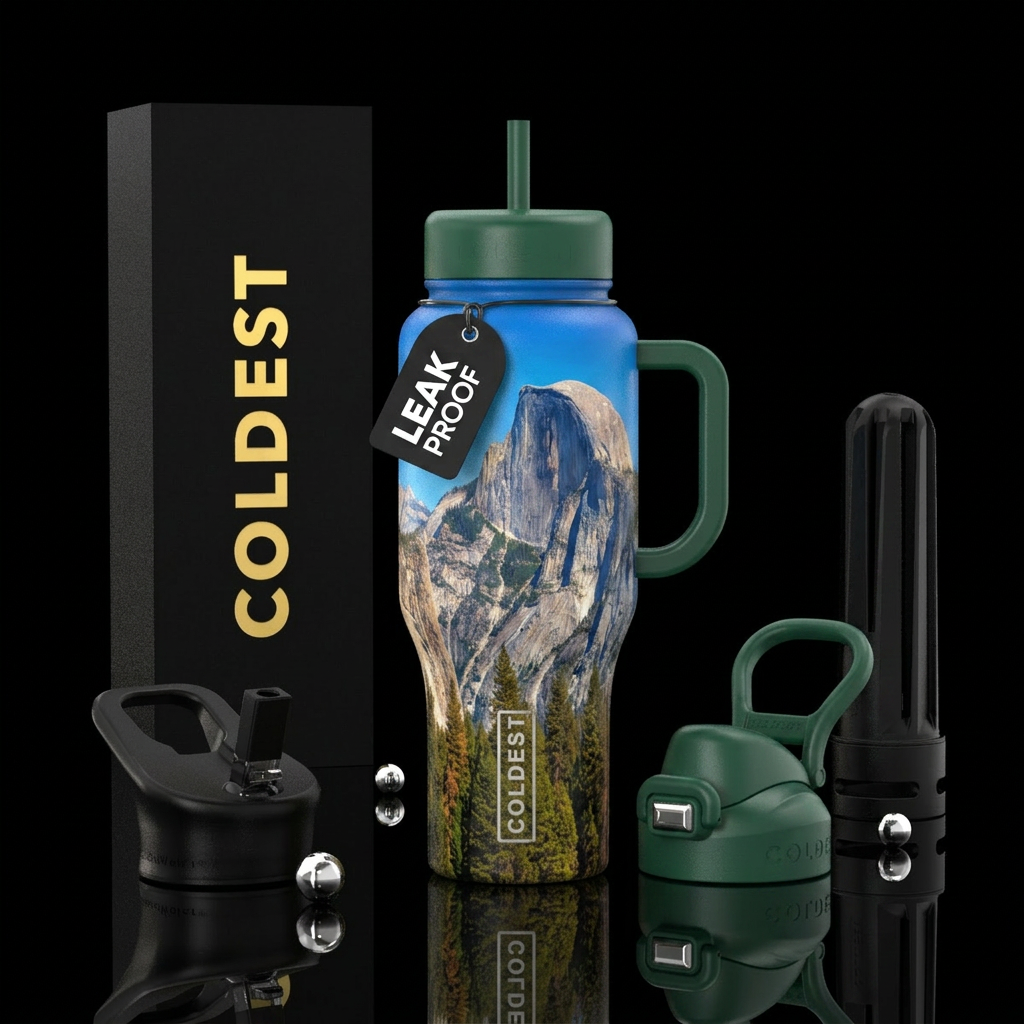 Yosimite water bottle design