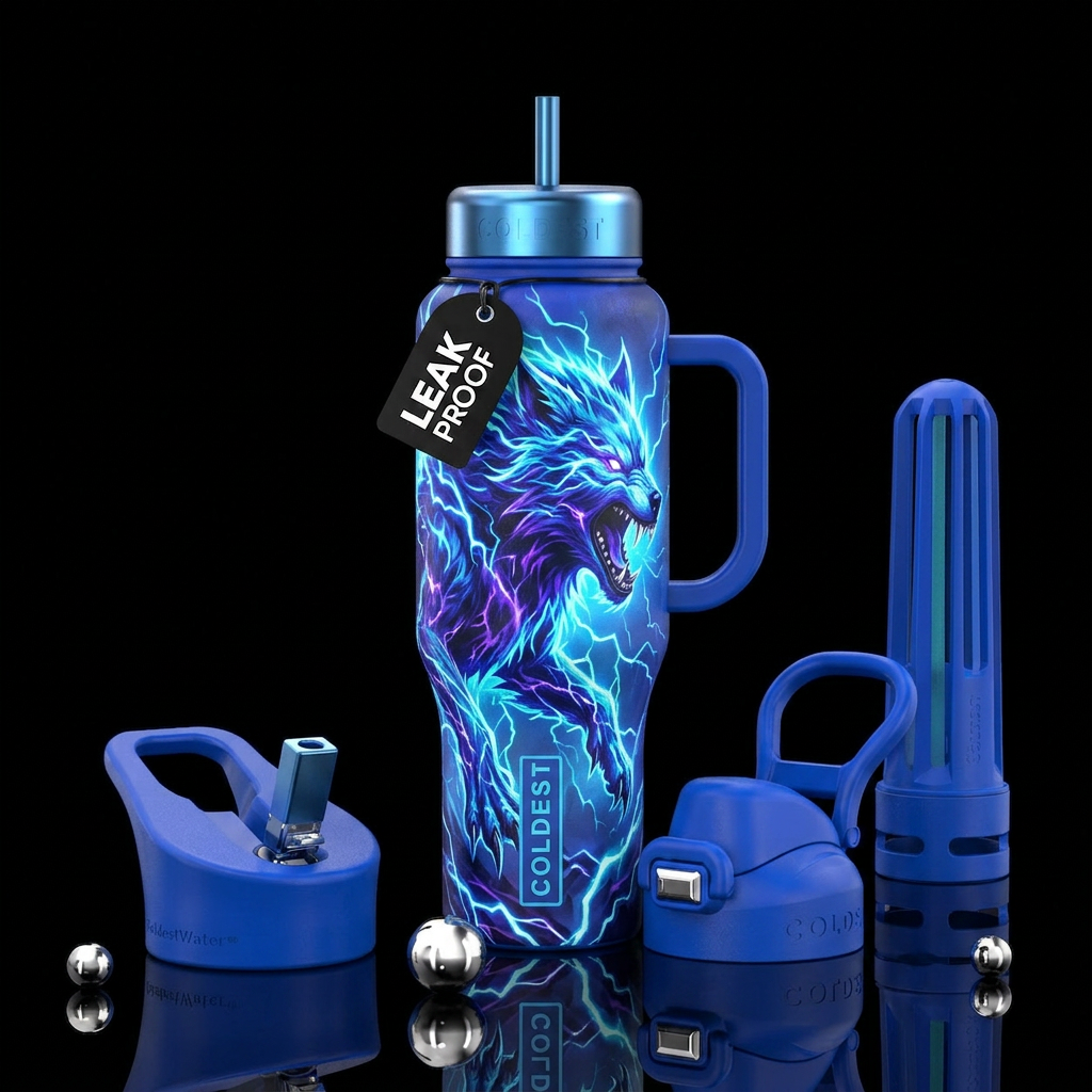 Legendary Fenrir, electricity water bottle design