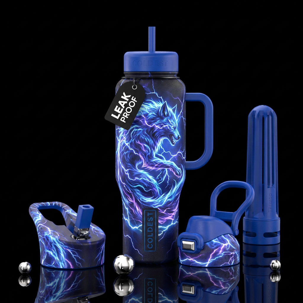 Legendary Fenrir, electricity water bottle design