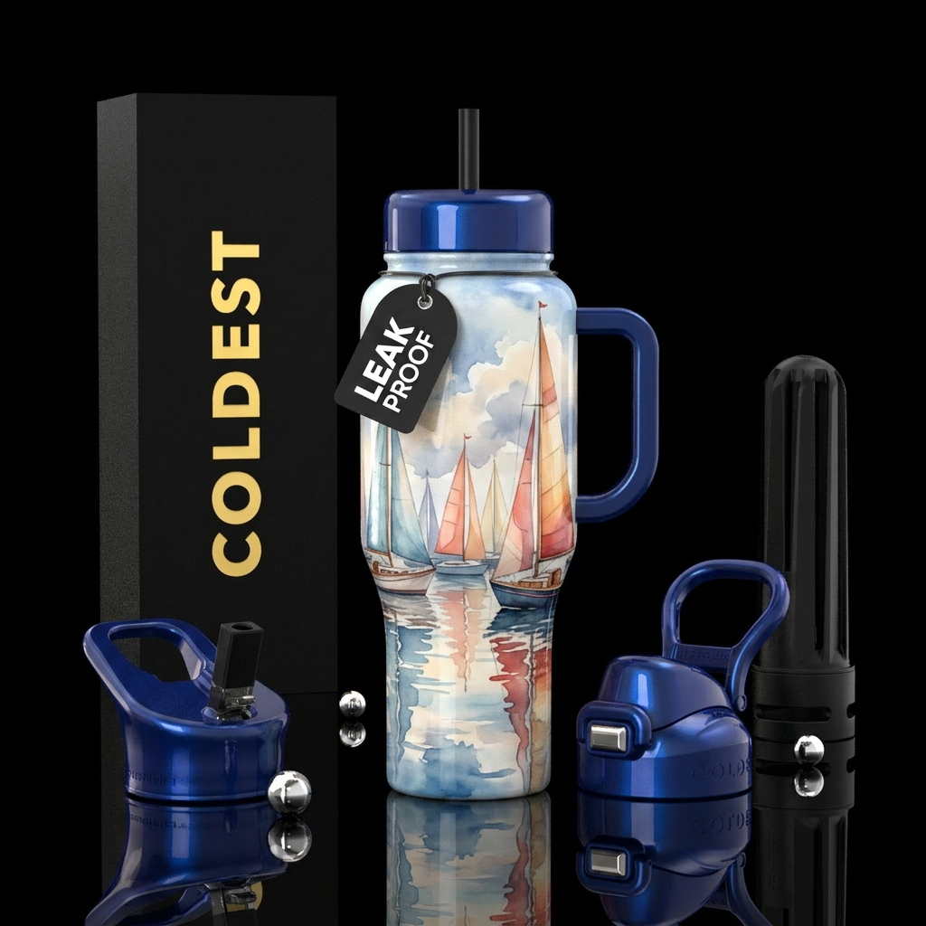 River Run water bottle design