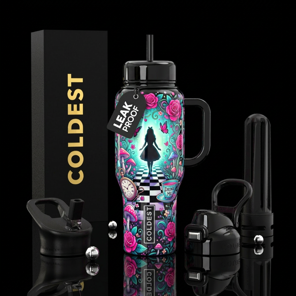 Wonder What?! water bottle design