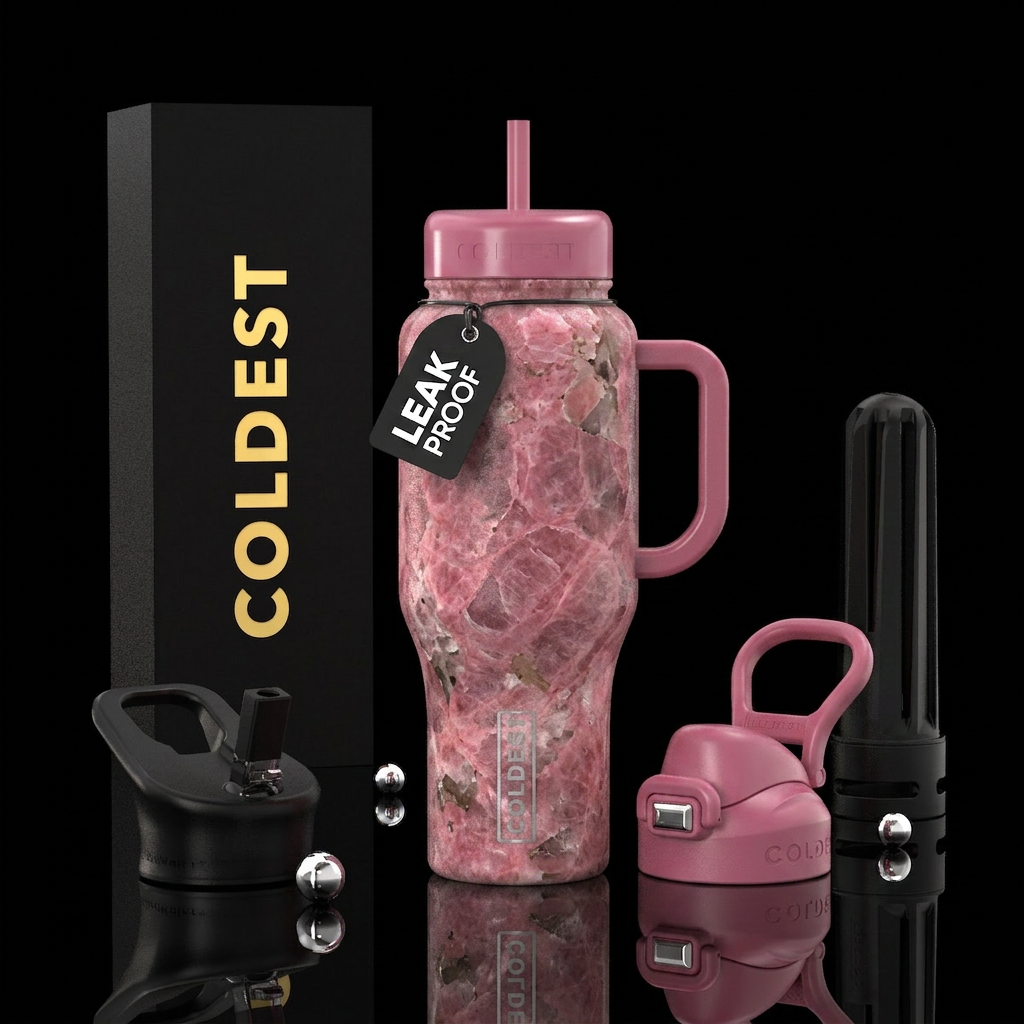 Thulite water bottle design