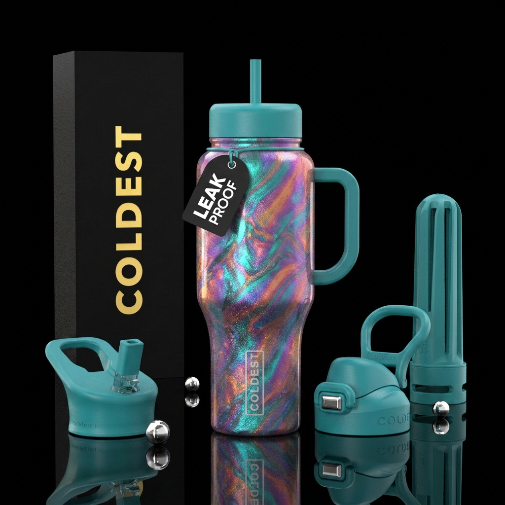 Mica water bottle design