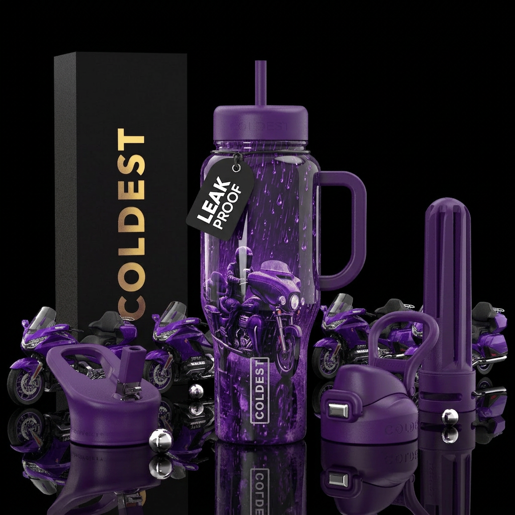 Purple Rain.. water bottle design