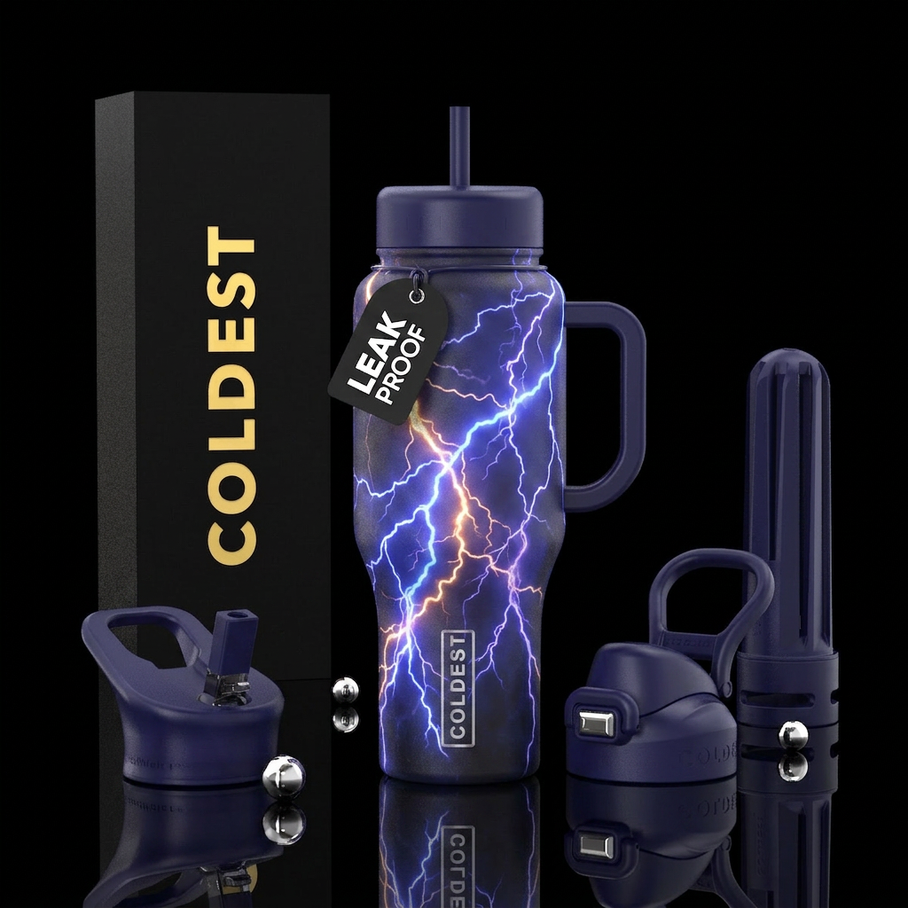 Electrical storm water bottle design