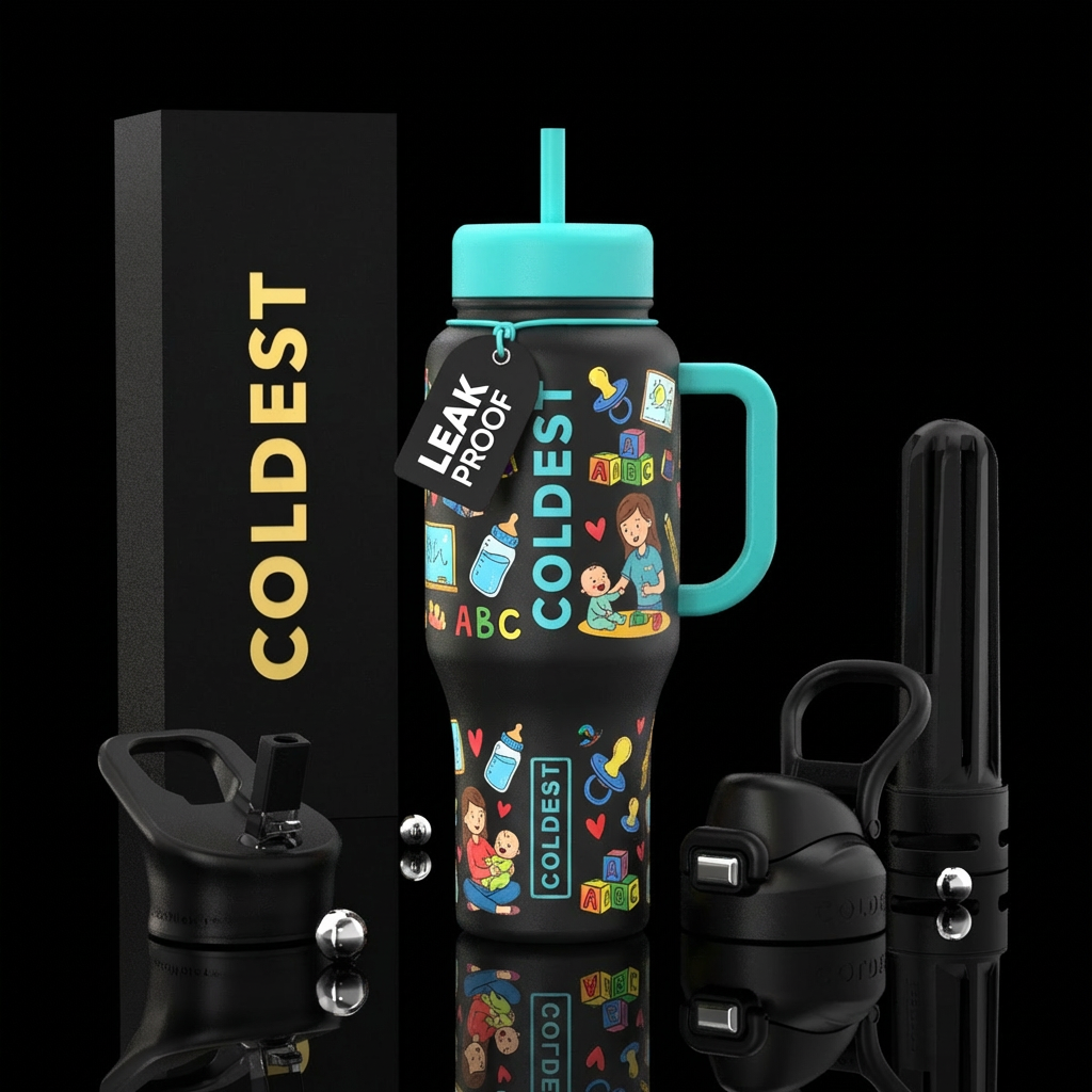 Infant teacher water bottle design