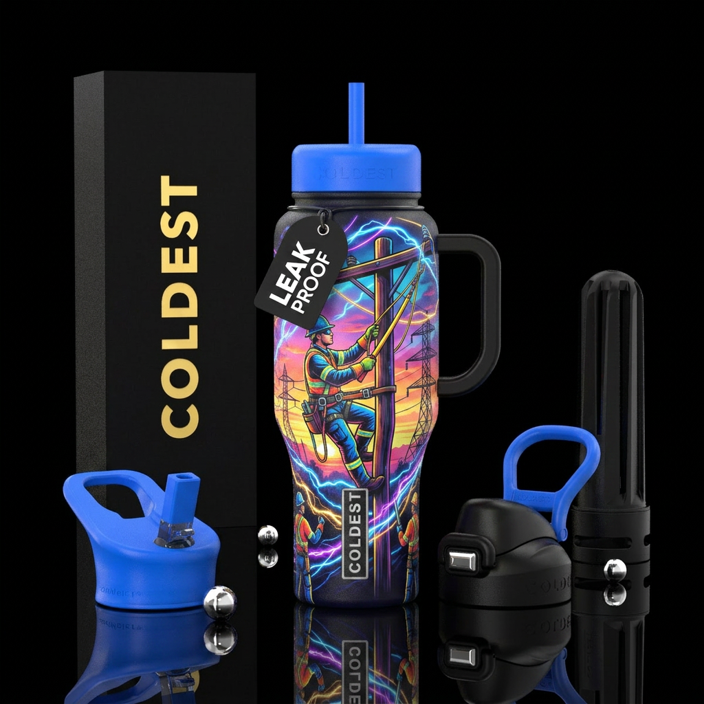 Lineman water bottle design