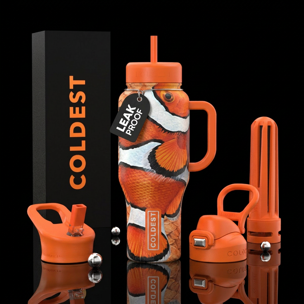 clownfish water bottle design