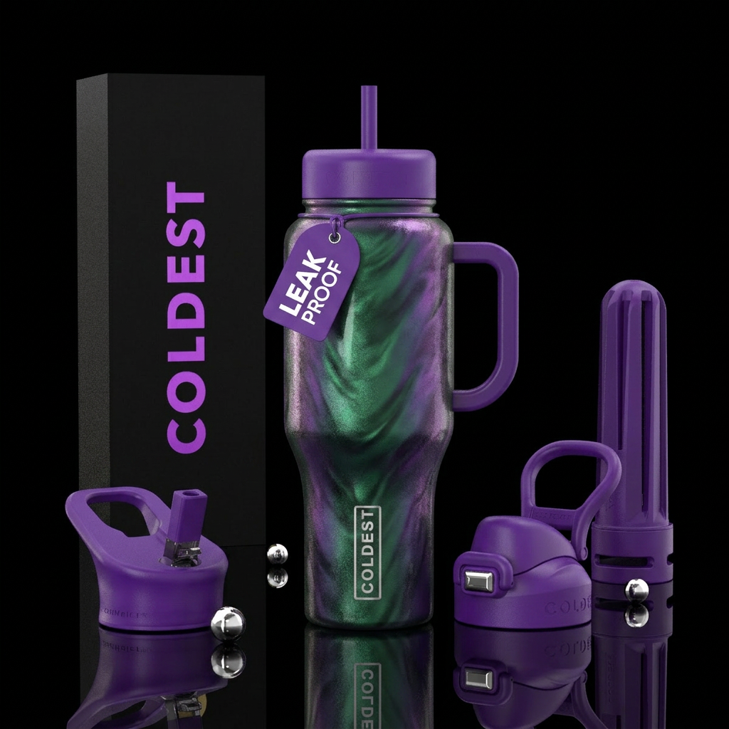 The Witches Brew water bottle design