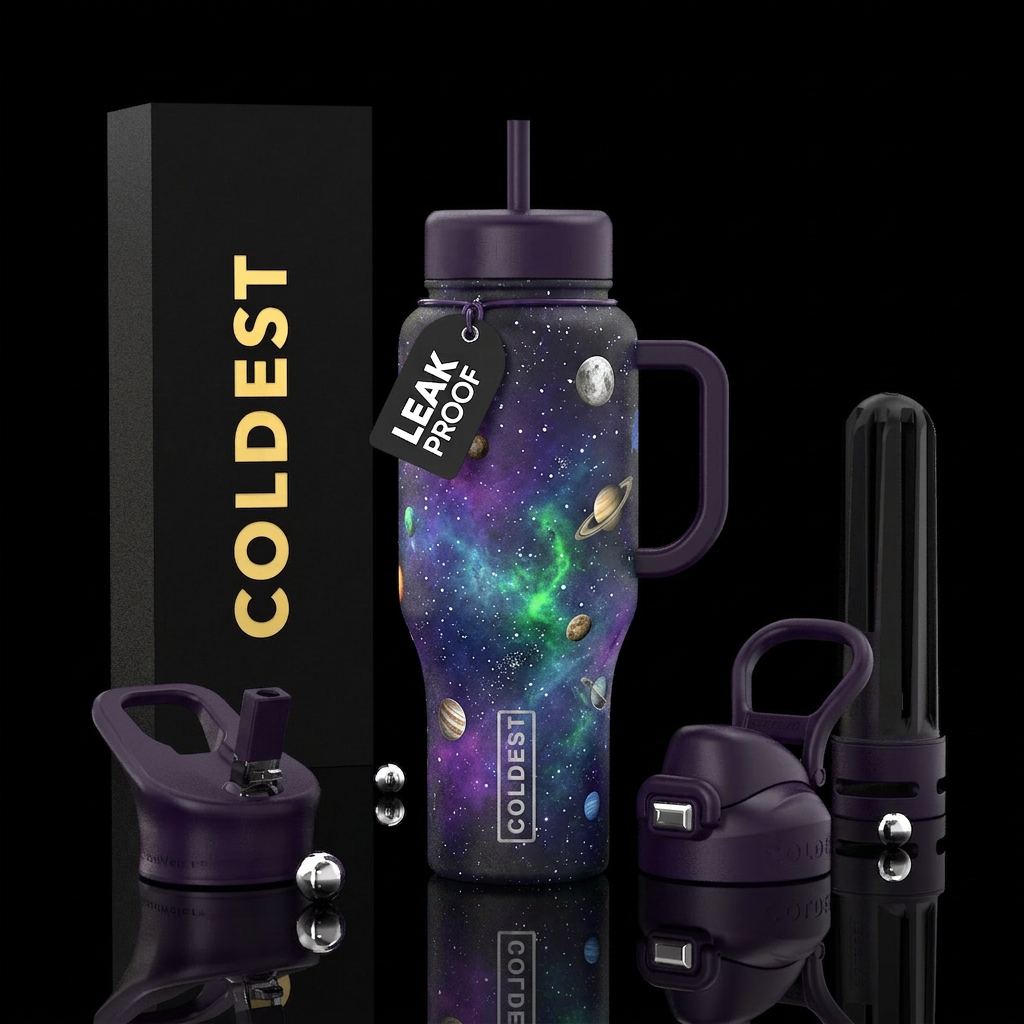 Spacebound water bottle design