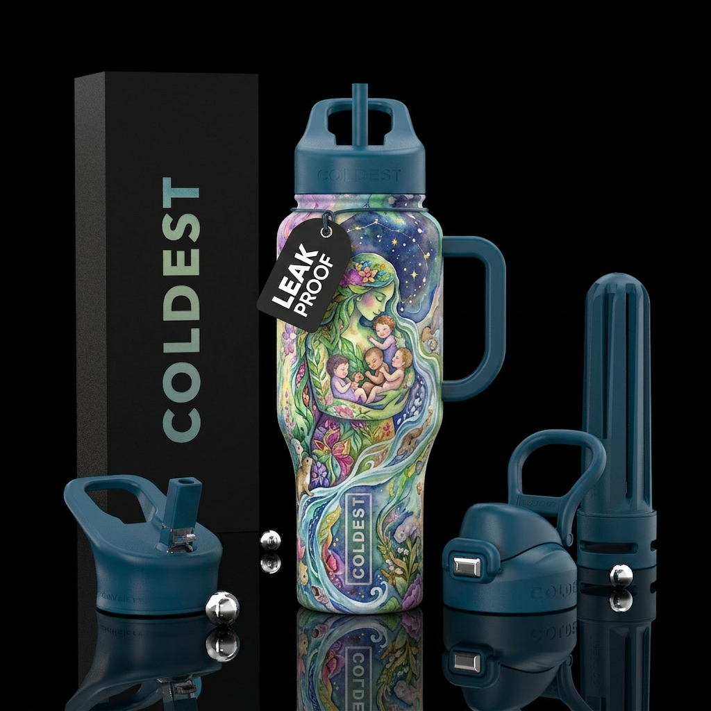 The Mother water bottle design