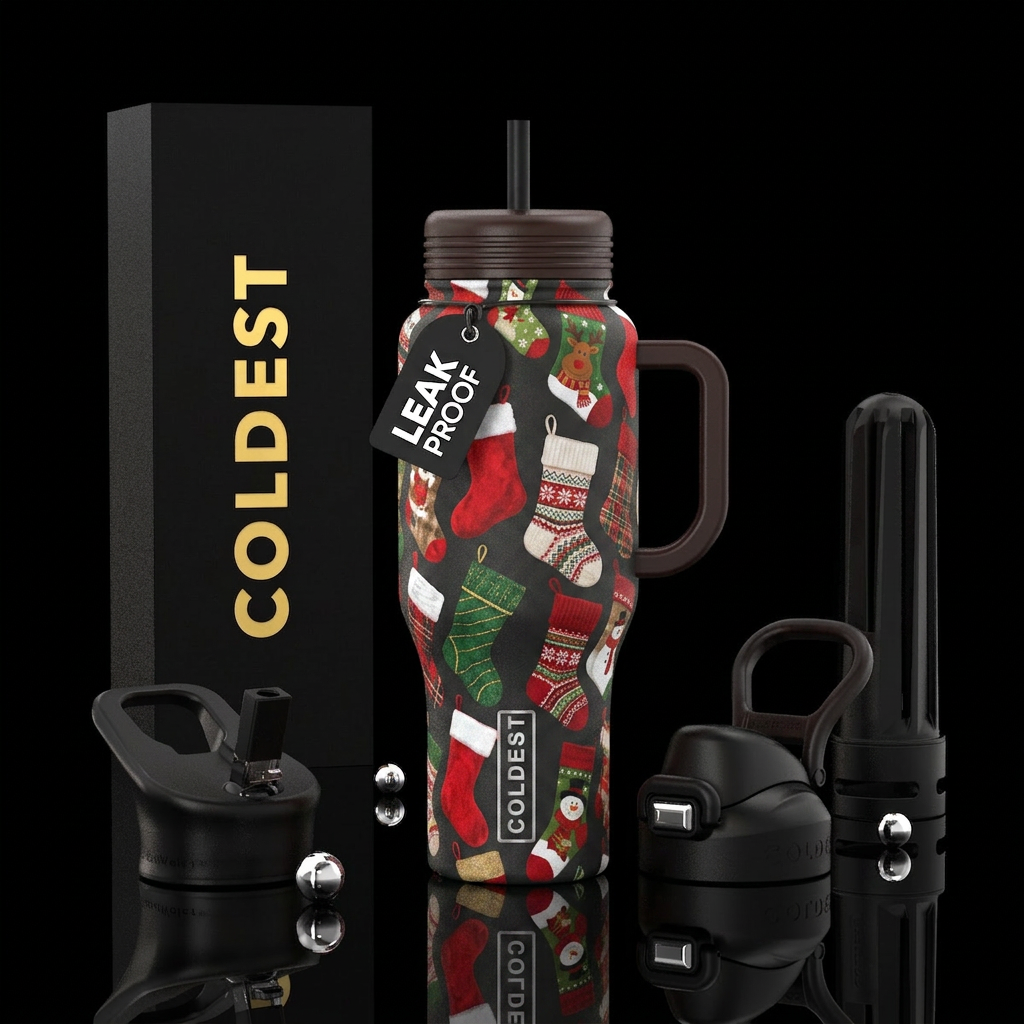 Stocking stuffers water bottle design