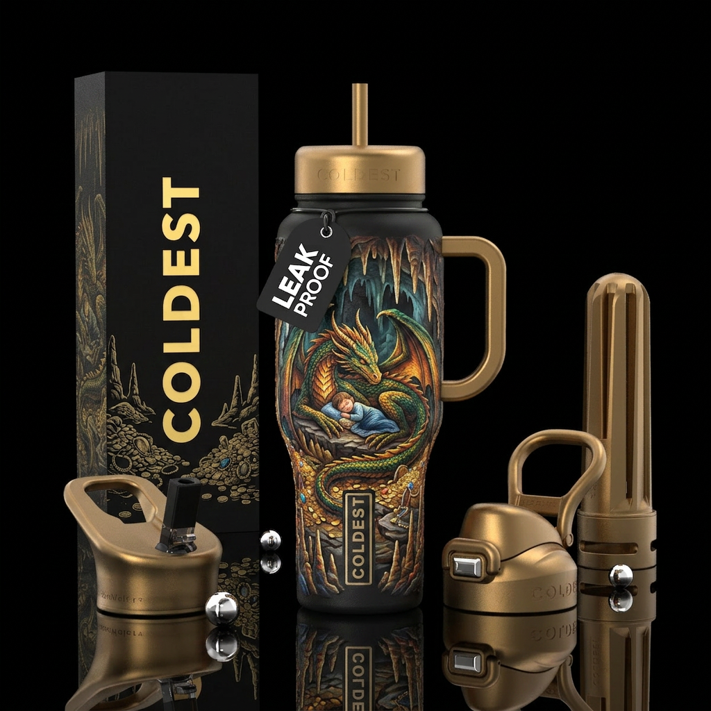The Guardian water bottle design