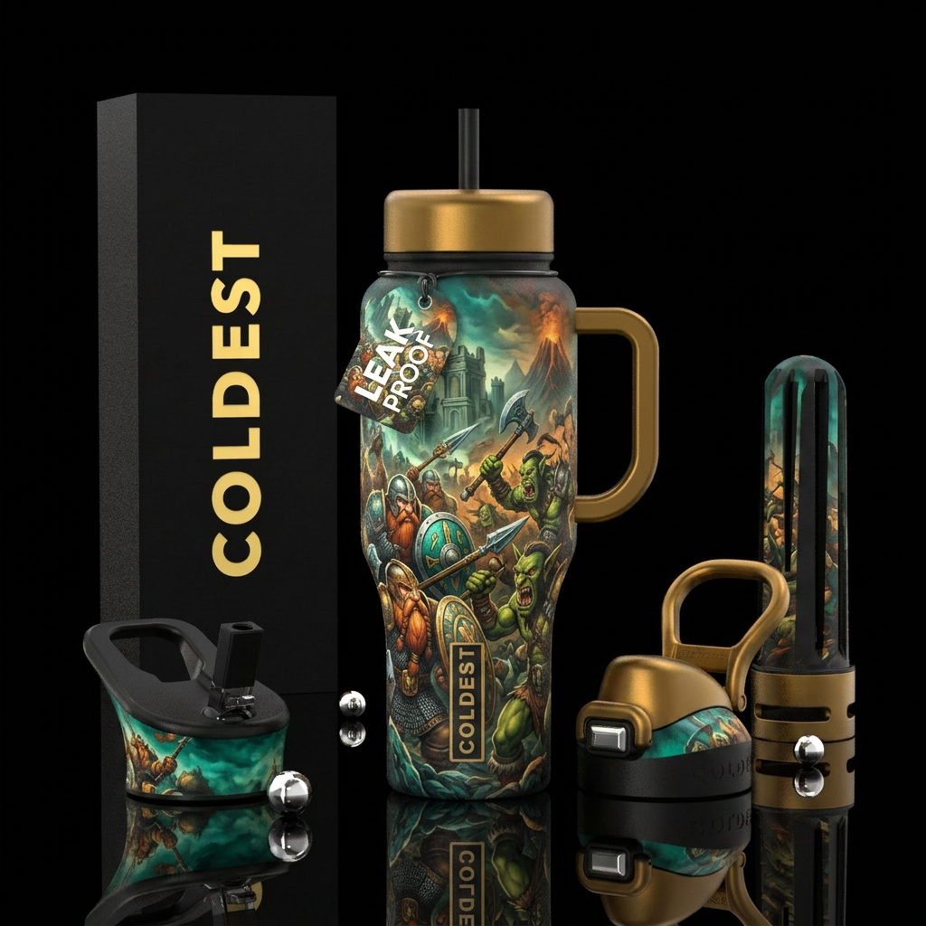 The battle continues water bottle design