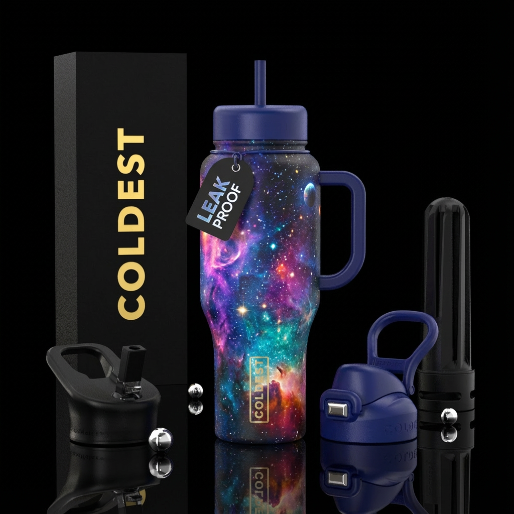 in a galaxy far far away water bottle design