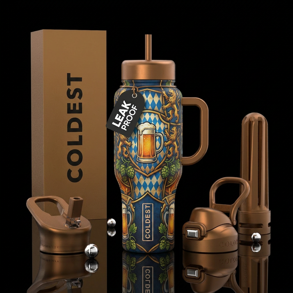 oktoberfest water bottle design