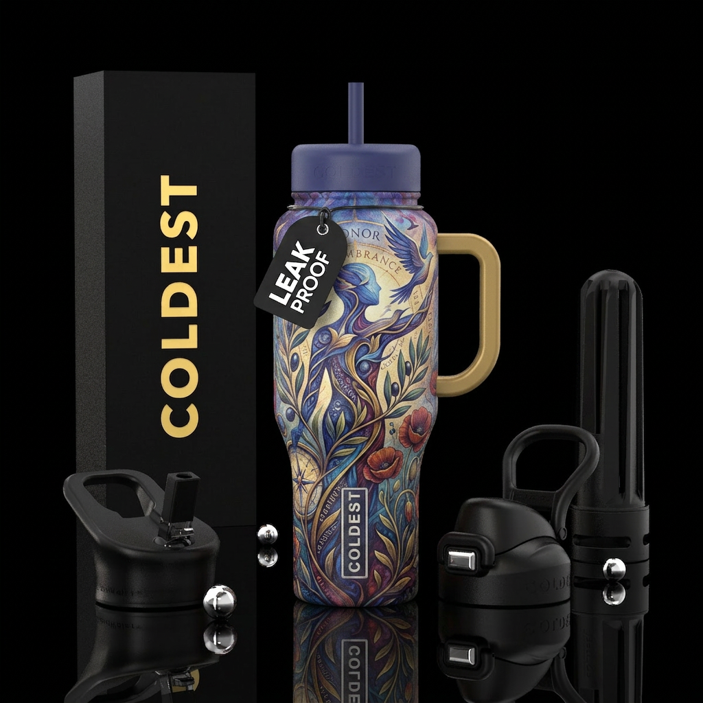 Those who didn’t make it back home water bottle design