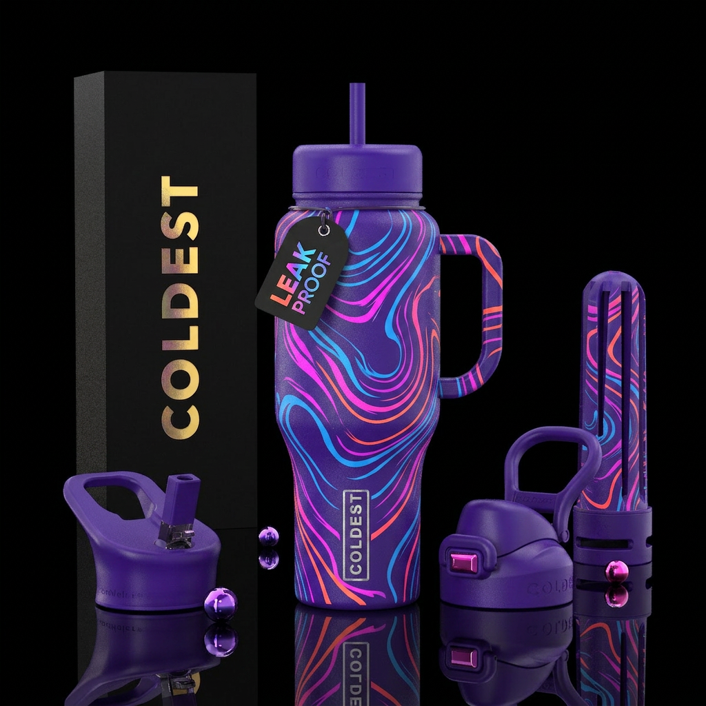 Prime time water bottle design