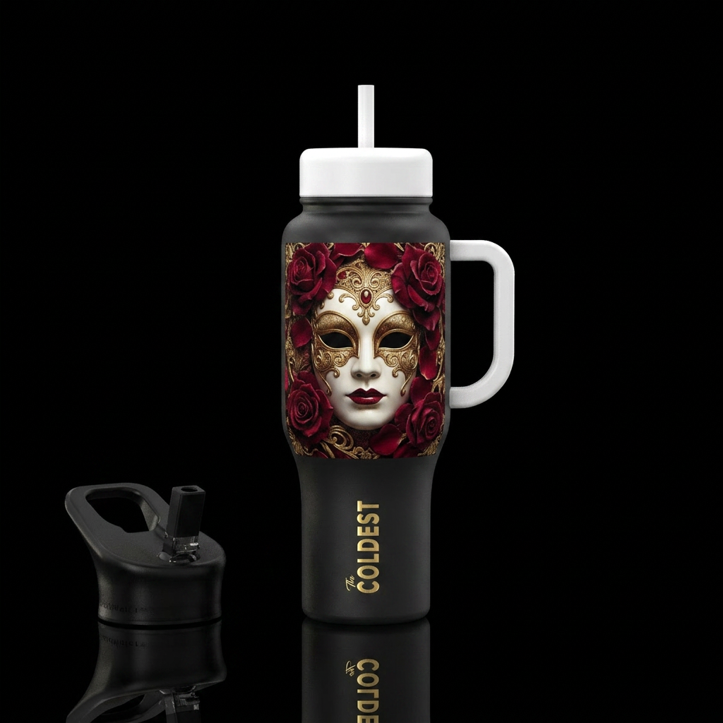 Phantom of the opera water bottle design