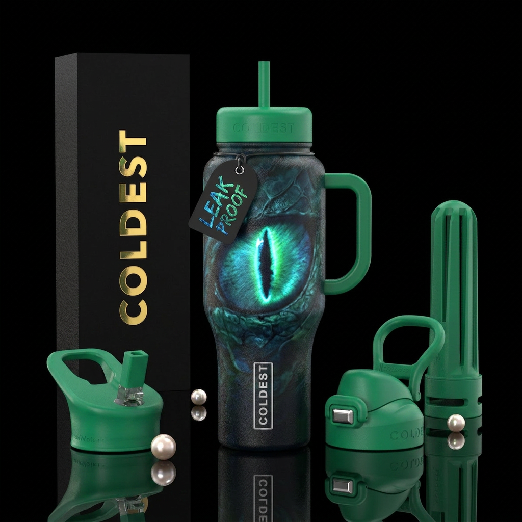 Cat eye water bottle design