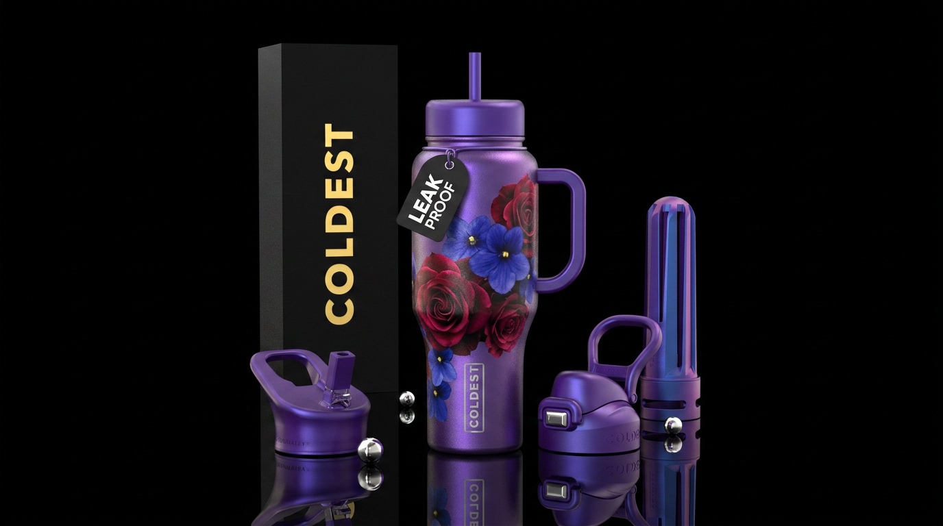 Roses are Red, Violets are blue…. water bottle design